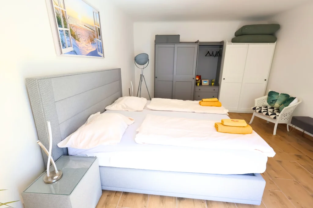 Hofgassenhaus LIMUN in Mörbisch am See: Schlafzimmer
