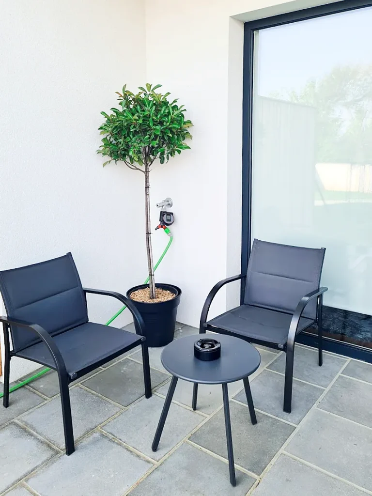 Relax Suite in Mörbisch am See: Sitzplatz beim Eingang
