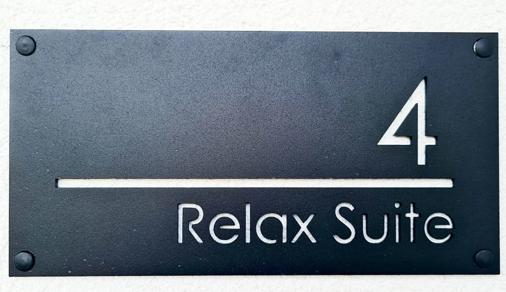 Relax Suite in Mörbisch am See: Türschild Relax Suite